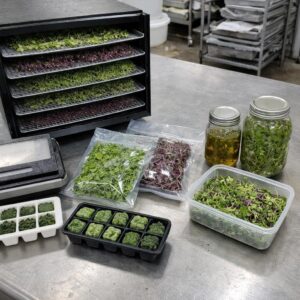 Best Methods for Preserving Seasonal Microgreens for Fine Dining