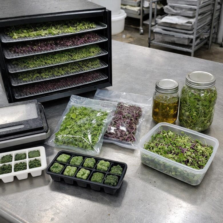 Best Methods for Preserving Seasonal Microgreens for Fine Dining